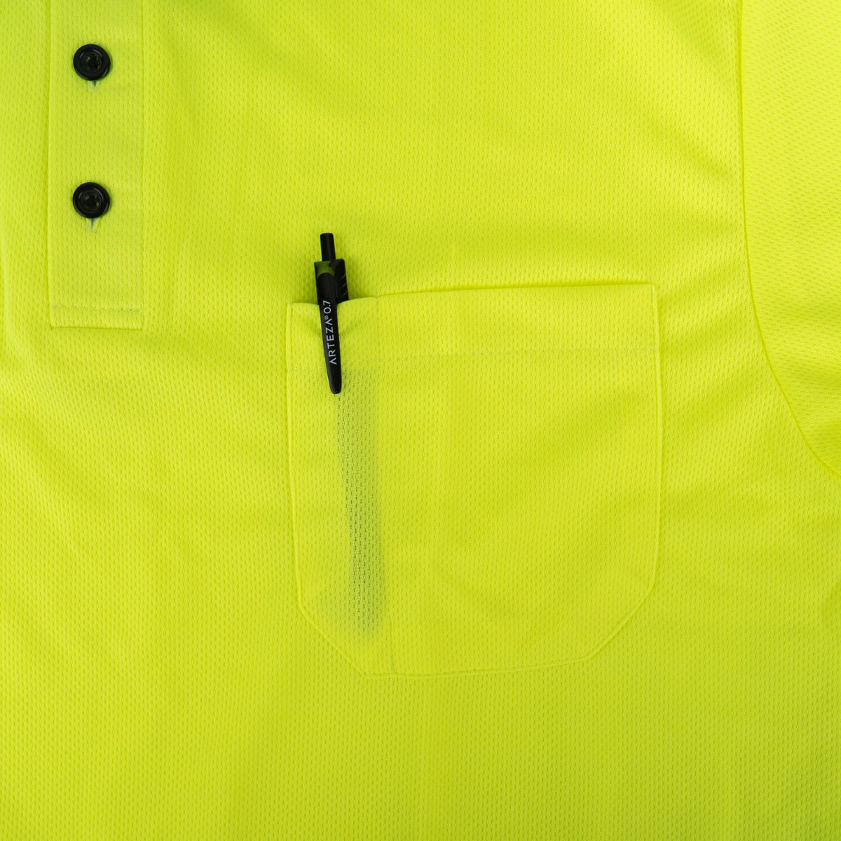 First Class High Visibility Polo Shirt with ID