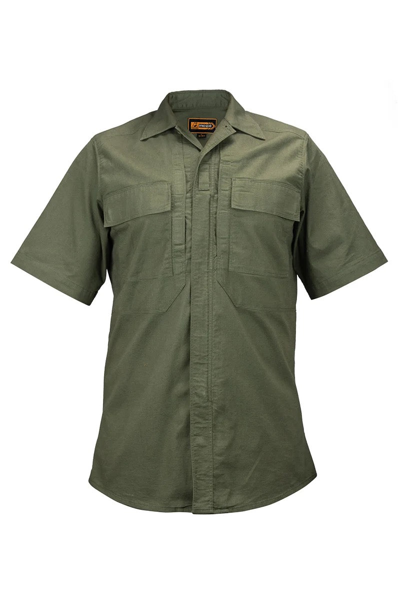 [CUSTOMIZED] CDCR Tactical Poly Cotton Rip-Stop BDU Short Sleeve Zippered Shirt