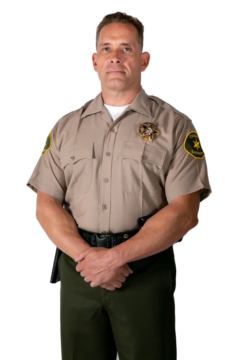 [CUSTOMIZED] Sinatra Sheriff Short Sleeve Uniform Shirt