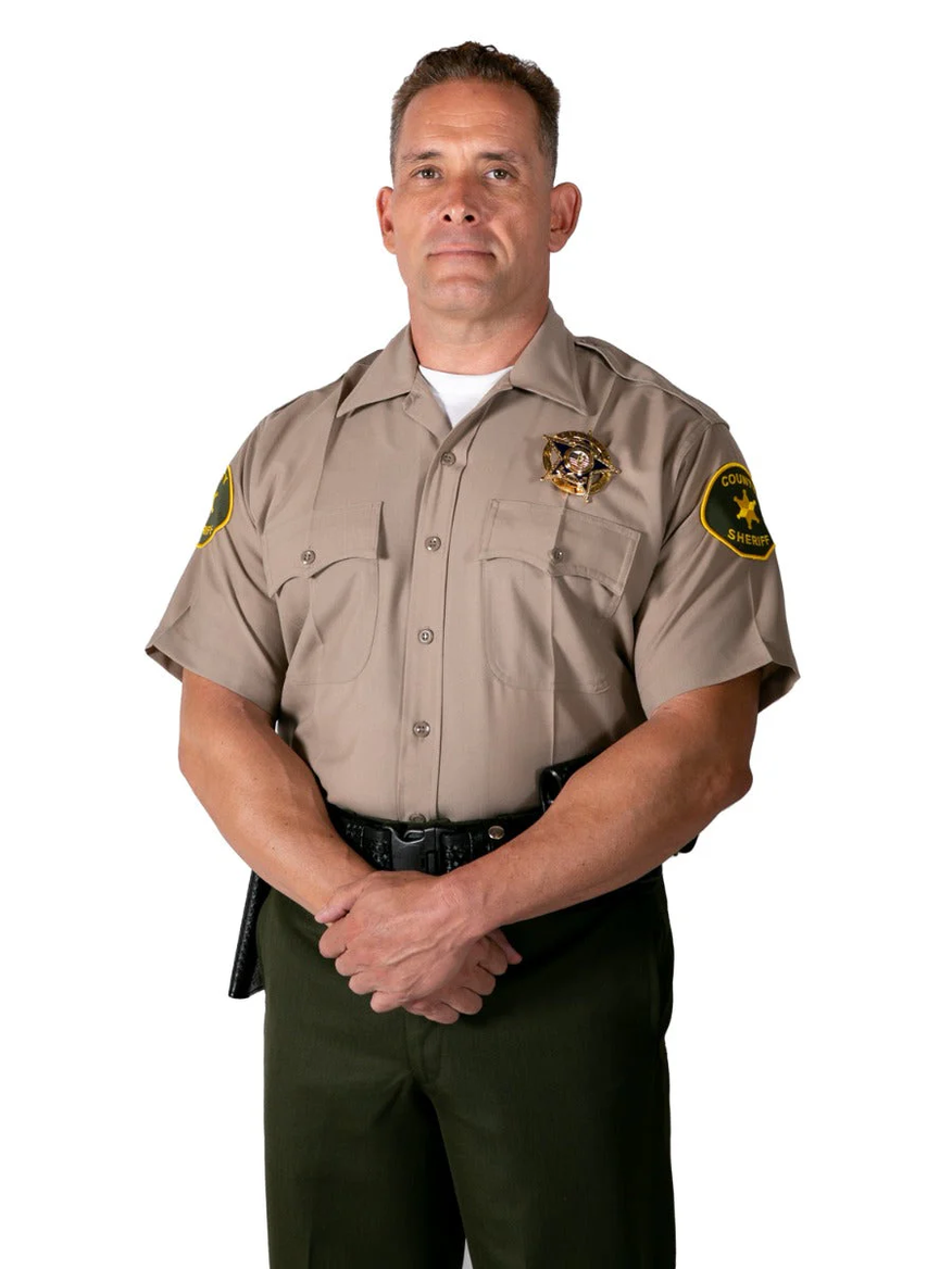[CUSTOMIZED] Sinatra Sheriff Short Sleeve Uniform Shirt