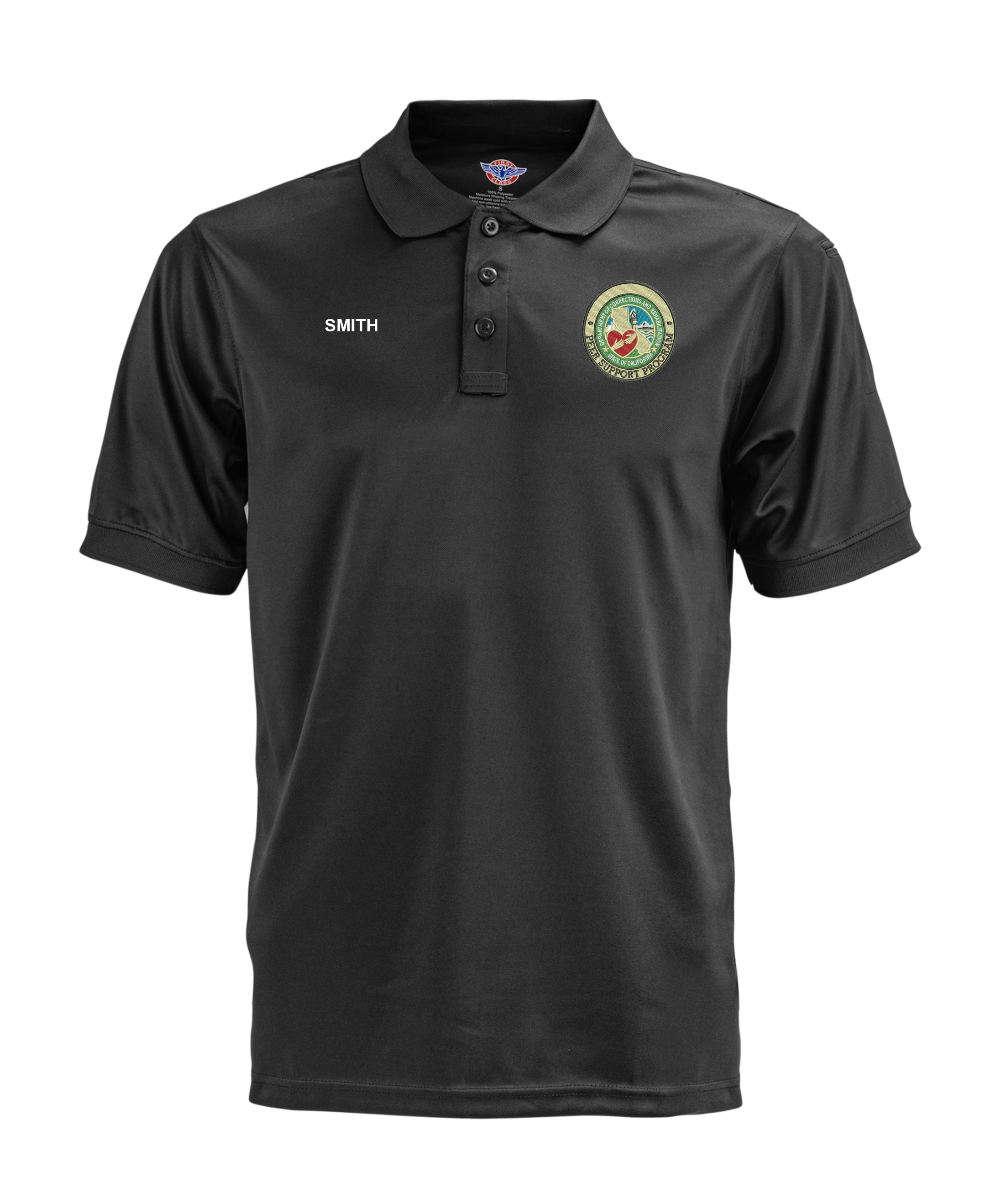 CDCR Peer Support DAPO Tactical Polo - Short Sleeve