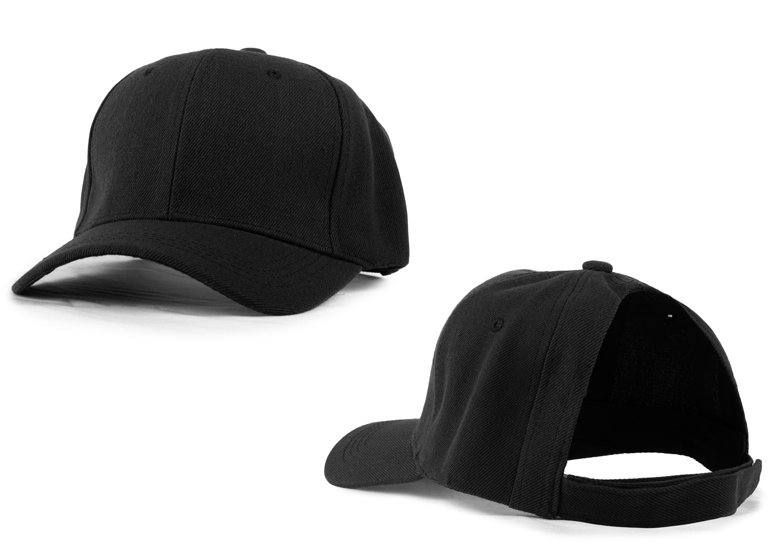 CDCR Womens Backless Ponytail Caps