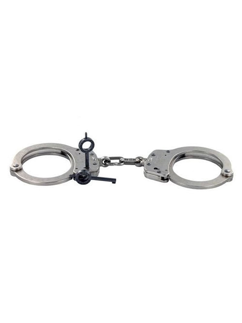 Smith & Wesson Nickel M&P Model 100 Lever Lock Handcuffs