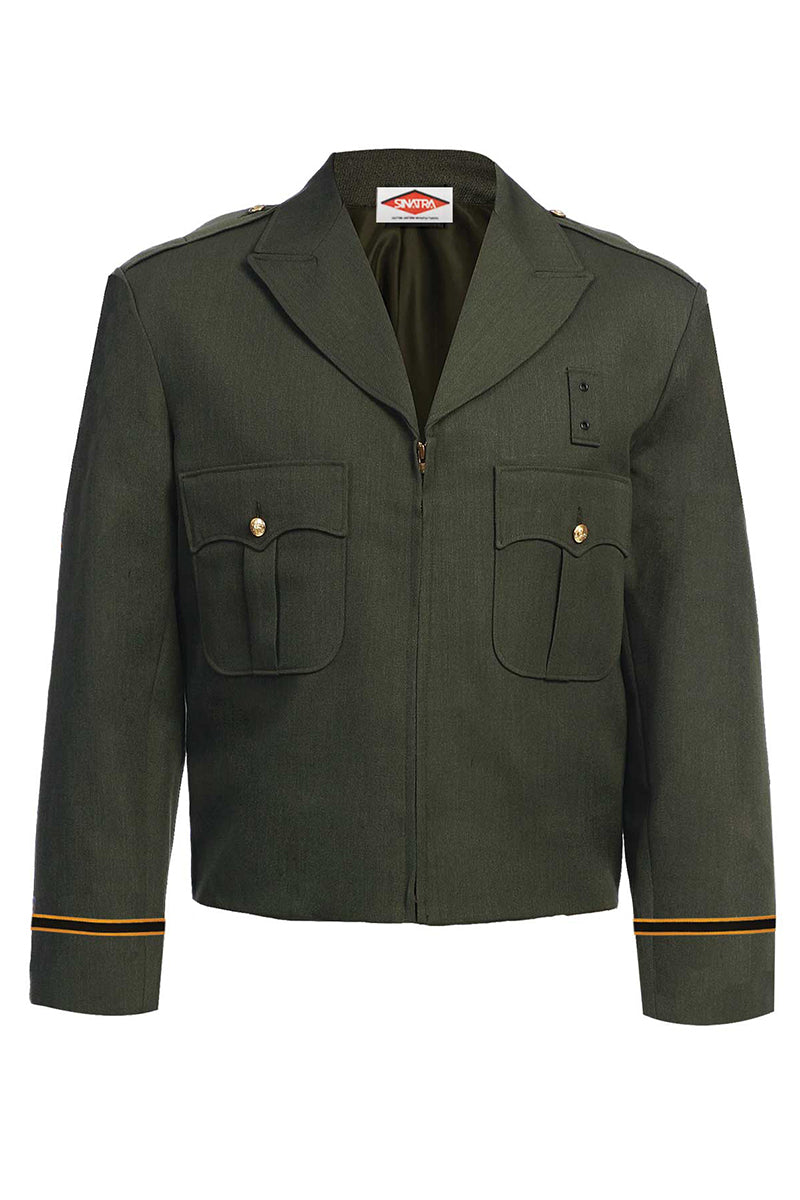Sinatra Corrections Class A Zippered Front Ike Jacket