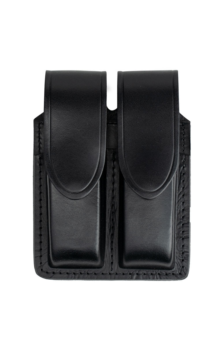 Plain Leather Magazine Holder with Hidden Snap
