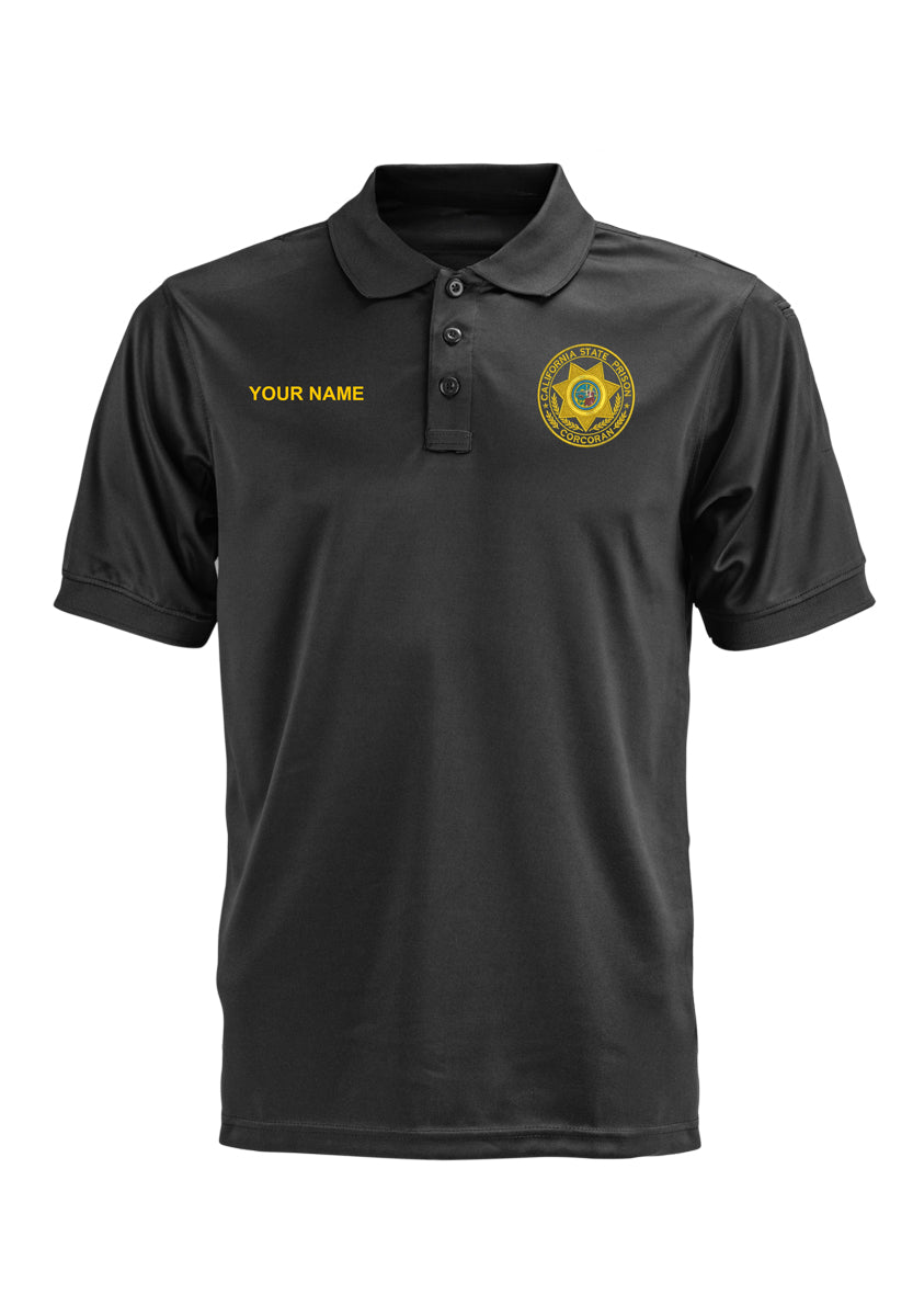 CDCR Corcoran Star Tactical Polo - Short Sleeve