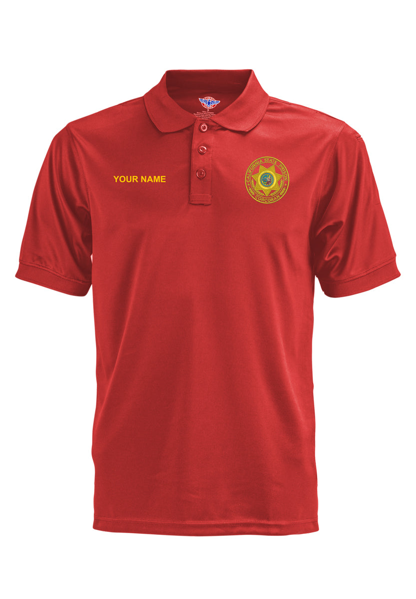 CDCR Corcoran Star Tactical Polo - Short Sleeve