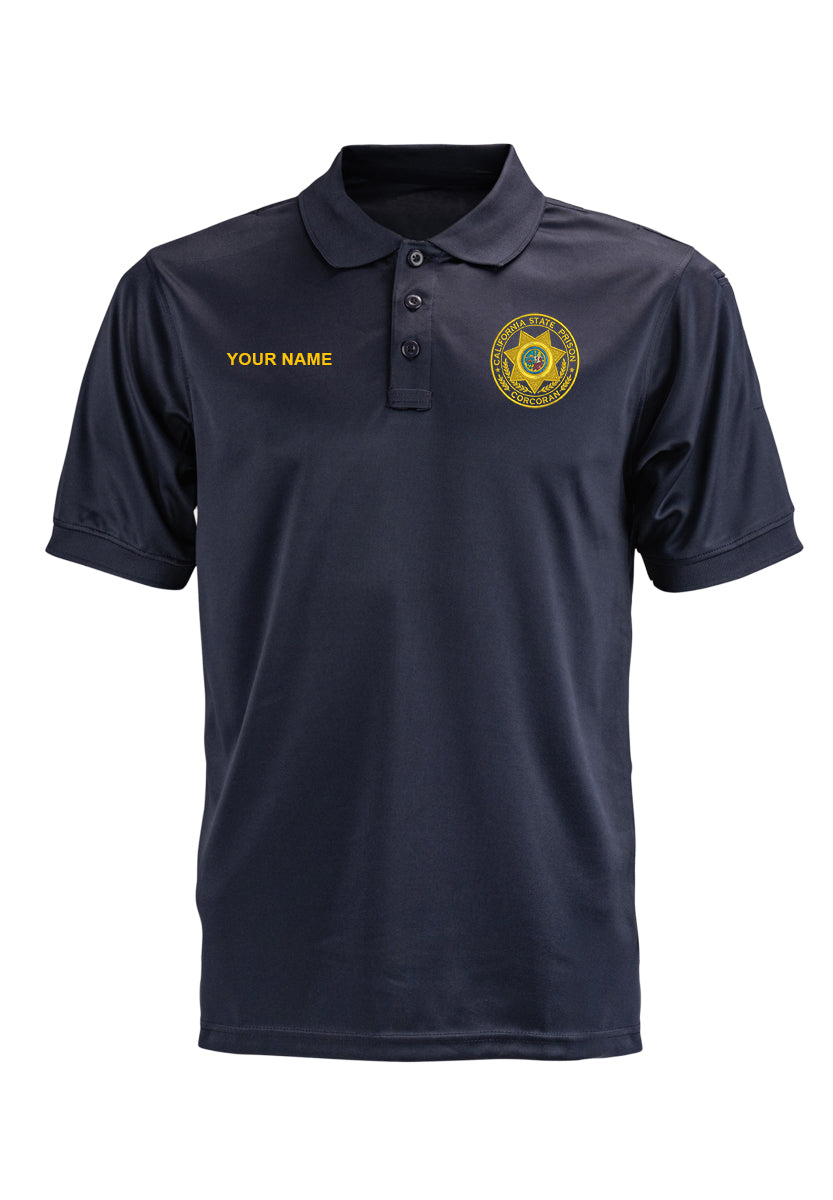 CDCR Corcoran Star Tactical Polo - Short Sleeve