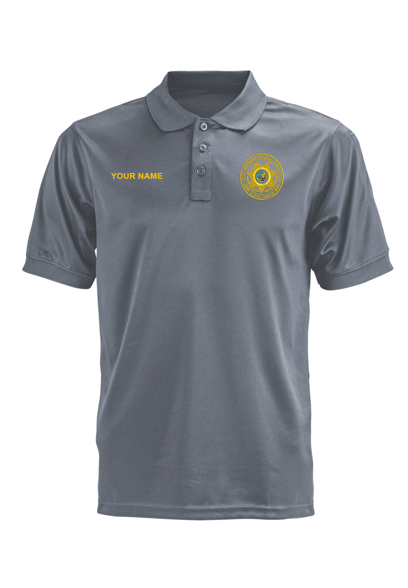 CDCR Corcoran Star Tactical Polo - Short Sleeve
