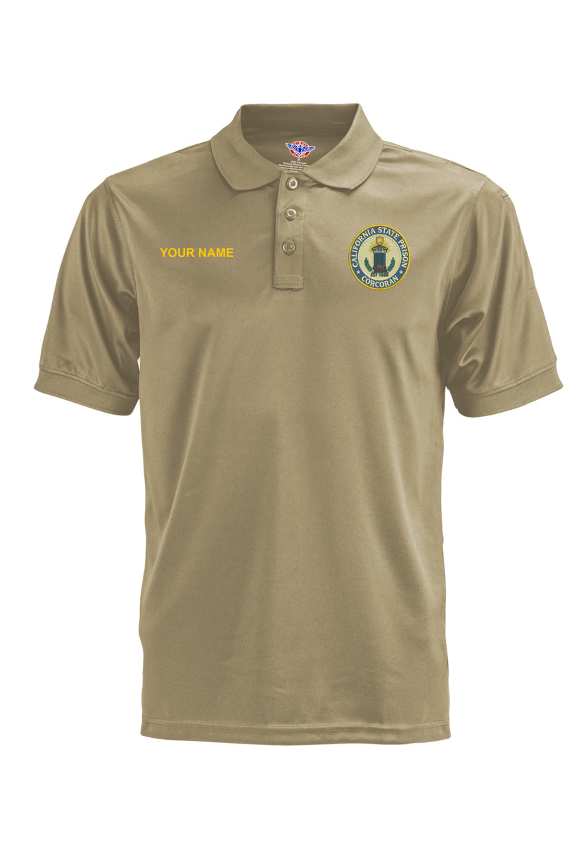 CDCR Corcoran Est Tactical Polo - Short Sleeve