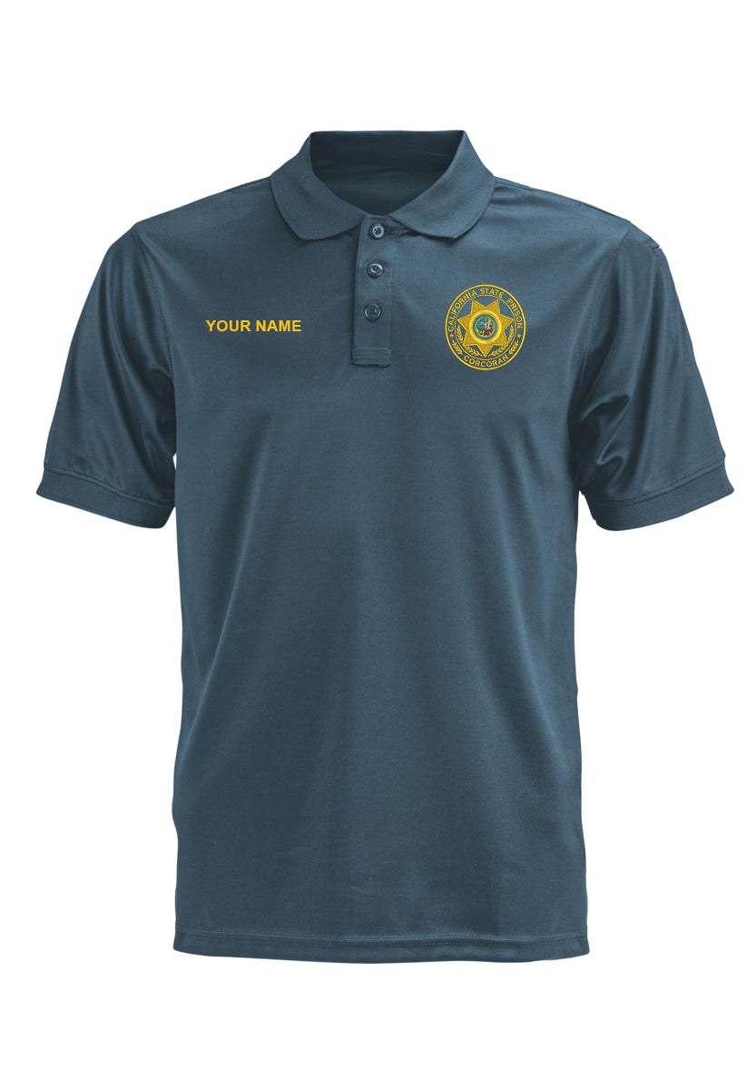CDCR Corcoran Star Tactical Polo - Short Sleeve