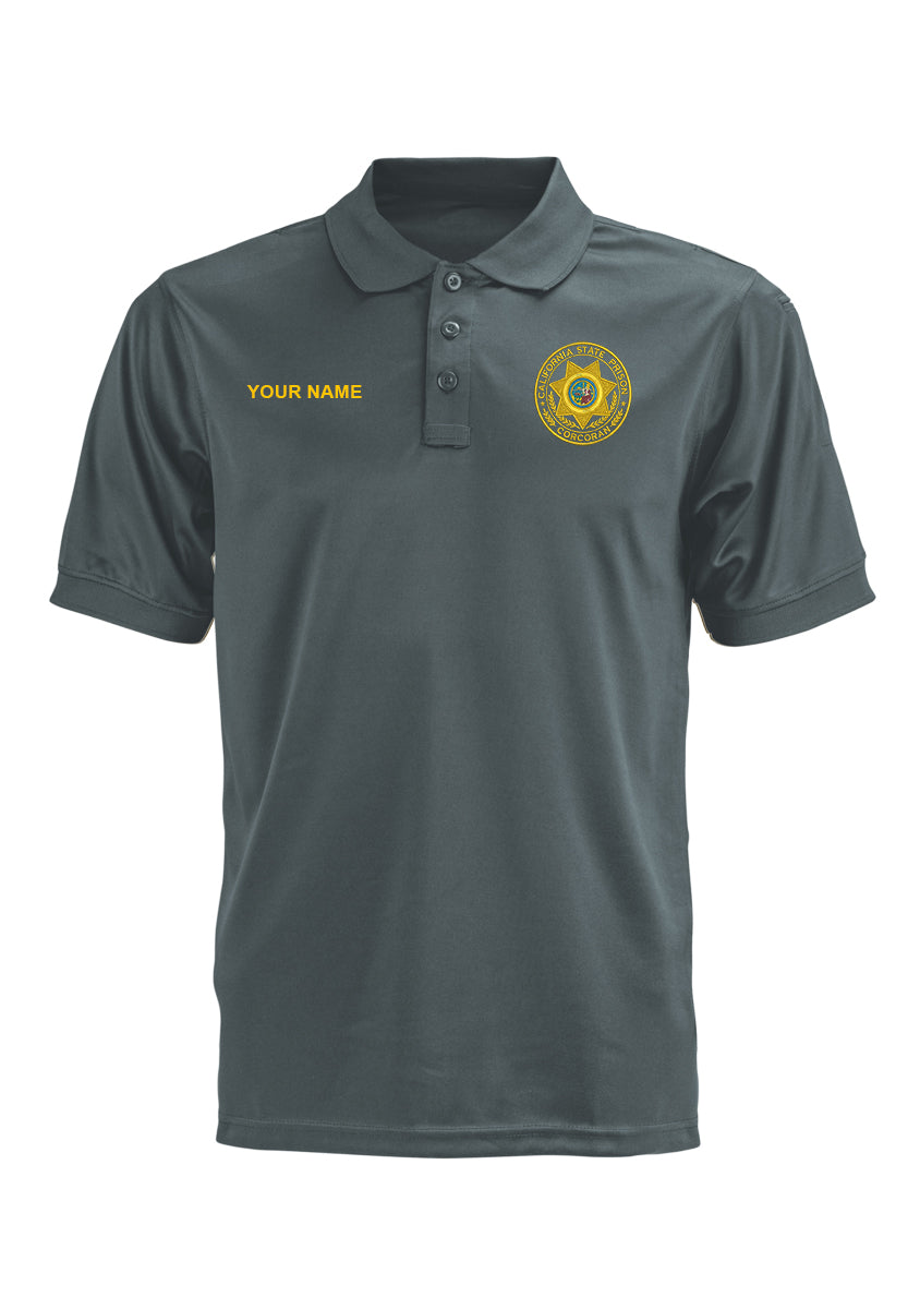 CDCR Corcoran Star Tactical Polo - Short Sleeve