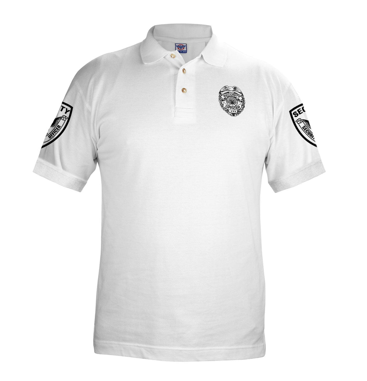 First Class Security Badge Polo Shirt