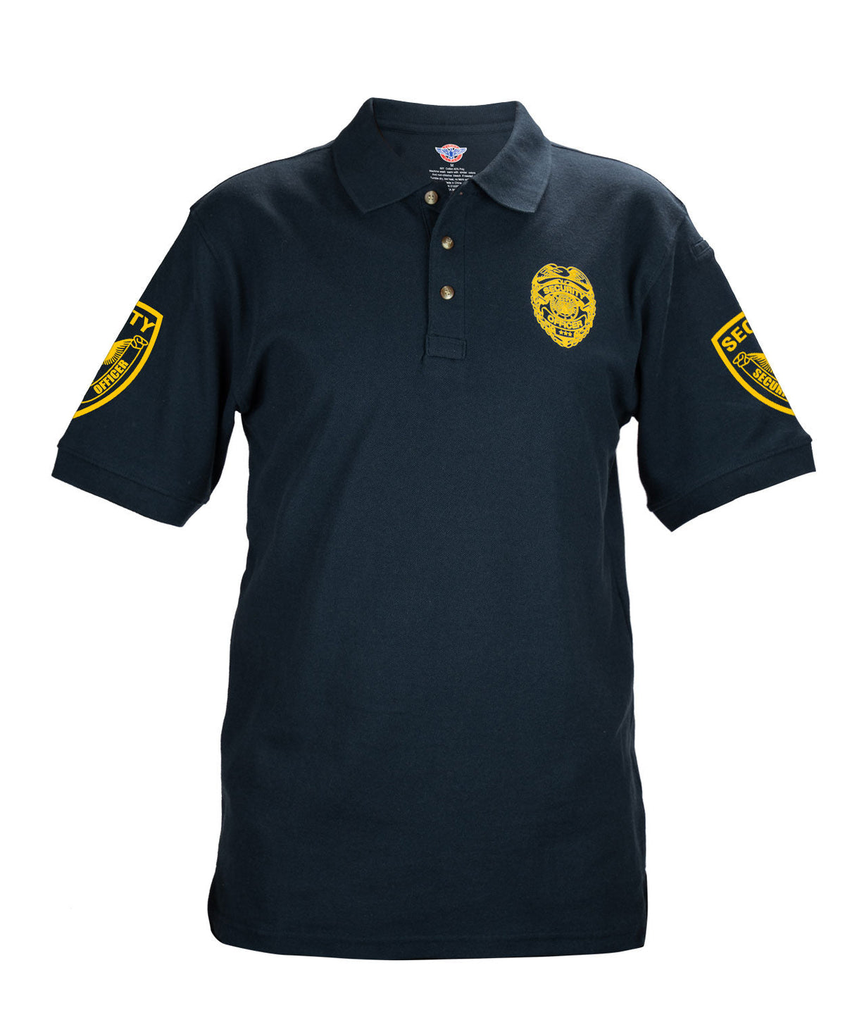 First Class Security Badge Polo Shirt