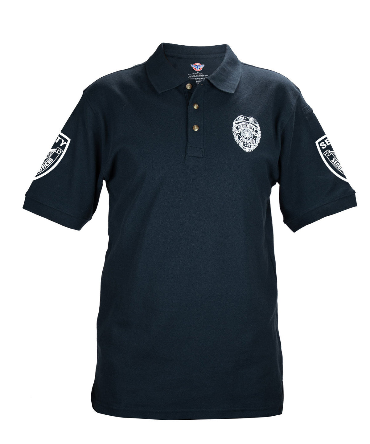 First Class Security Badge Polo Shirt