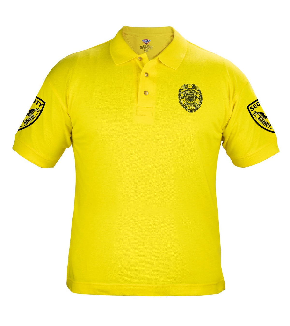 First Class Security Badge Polo Shirt