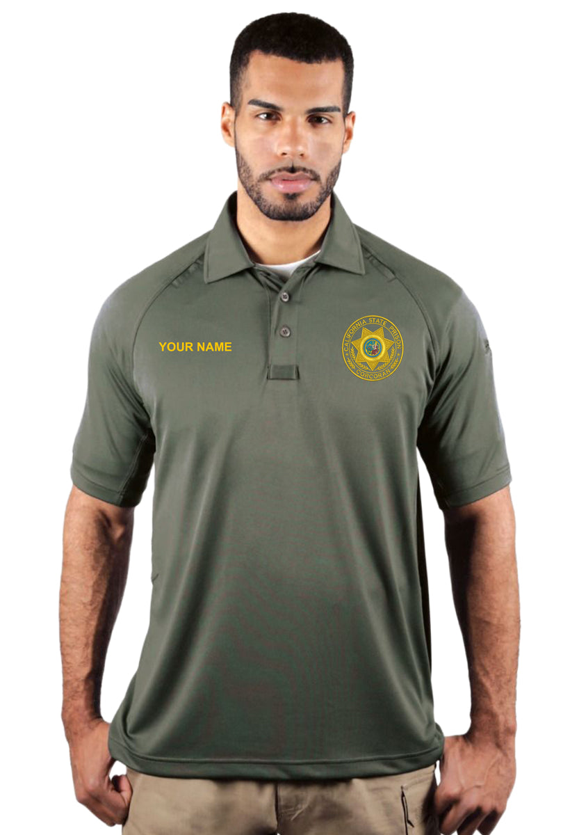 CDCR Corcoran Star Tactical Polo - Short Sleeve