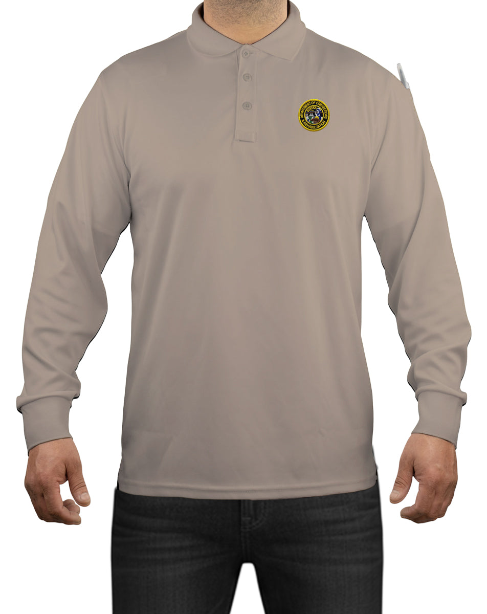 CDCR Cook Tactical Polo - Long Sleeve