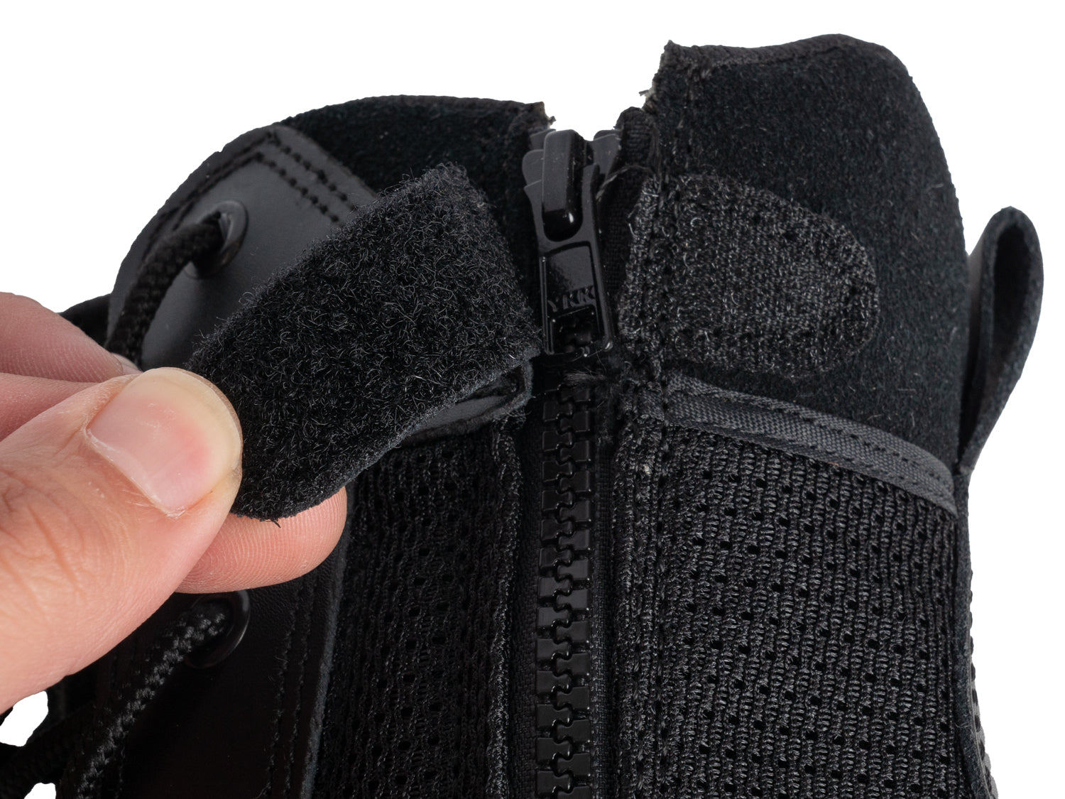 Ryno Gear 8" Coolmax Tactical Combat Side Zip Boots Black