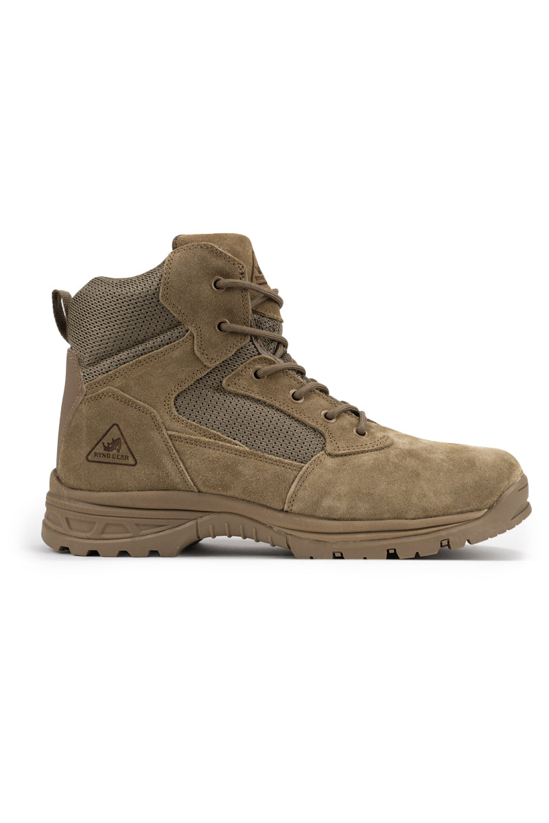 6" CoolMax Ryno Gear Tactical Combat Boots (Coyote)