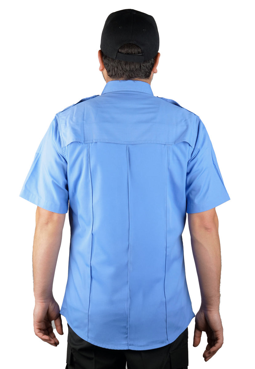 CoolMesh Poly Cotton Performance Uniform Shirts - Short Sleeve
