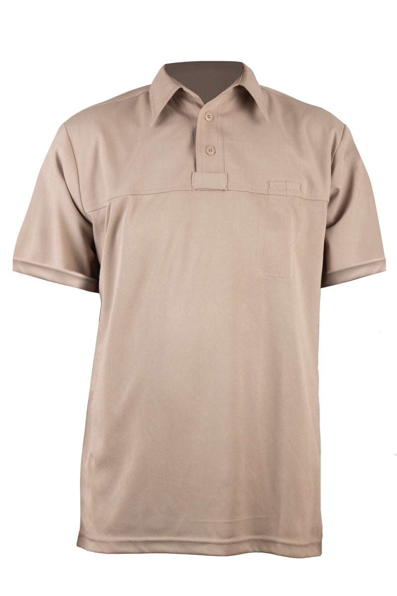 Silver Tan Short Sleeve Base Shirt - Short Sleeve