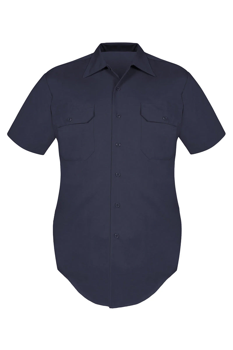 Sinatra LASD Class B Poly-Cotton Navy Blue Short Sleeve Rip-Stop Shirt