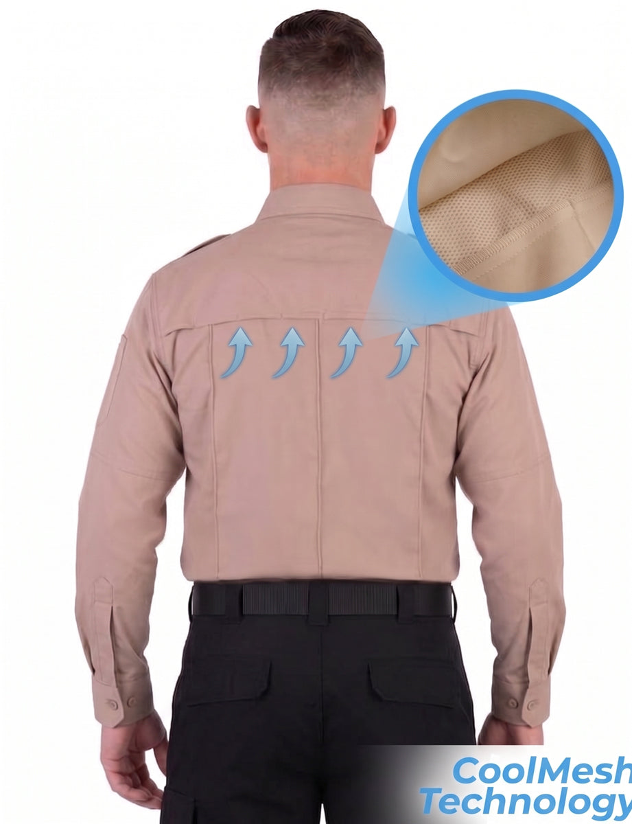 CoolMesh Performance Tactical Shirts - Long Sleeve