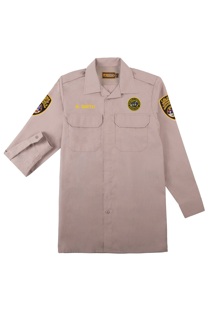 CDCR Cook Class B Long Sleeve Uniform Shirt