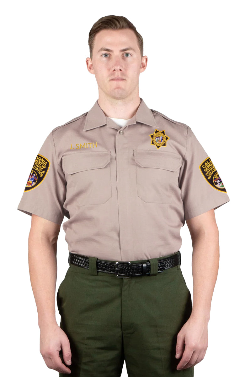 CDCR Class B Short Sleeve Uniform Shirt