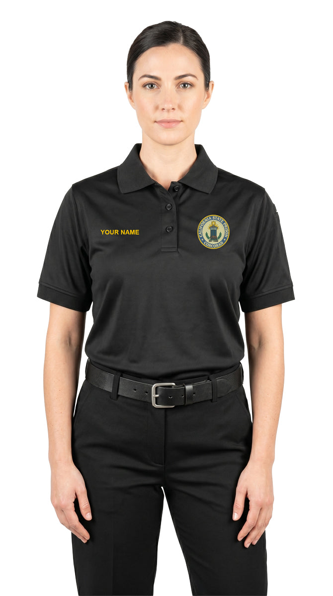 Women's CDCR Corcoran Est Tactical Polo - Short Sleeve