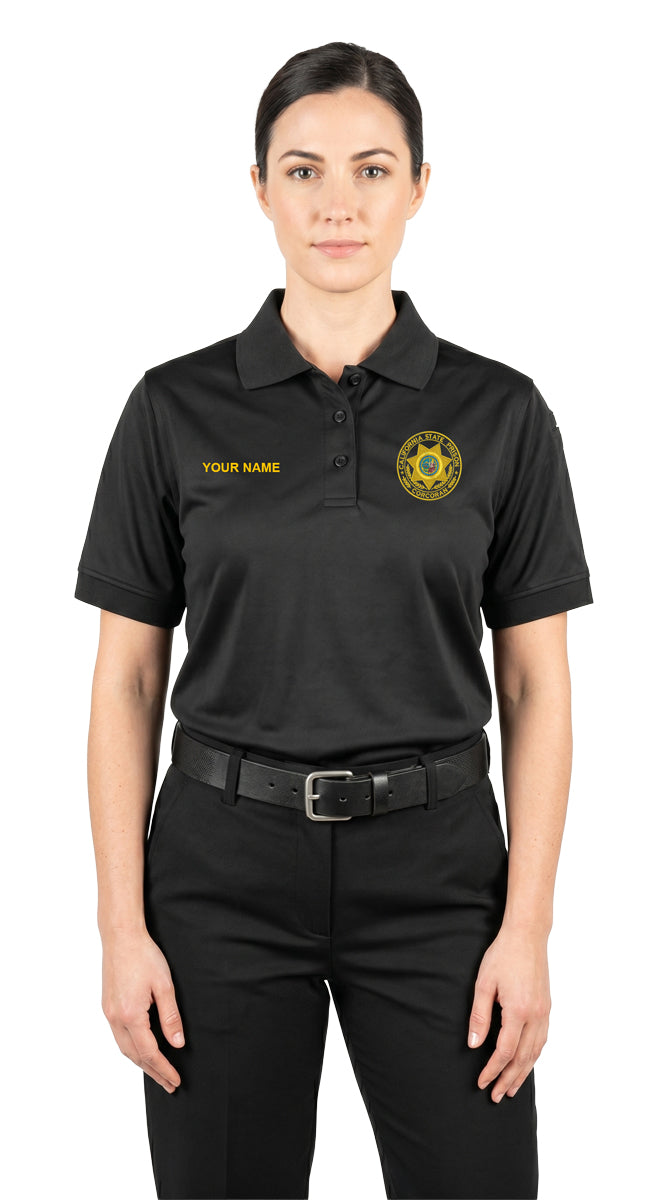 Women's CDCR Corcoran Star Tactical Polo - Short Sleeve