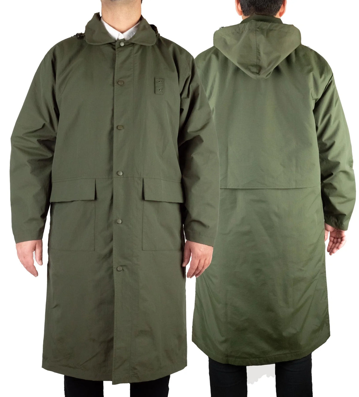 [CUSTOMIZED] Windproof / Water-Resistant Long Rain Jacket