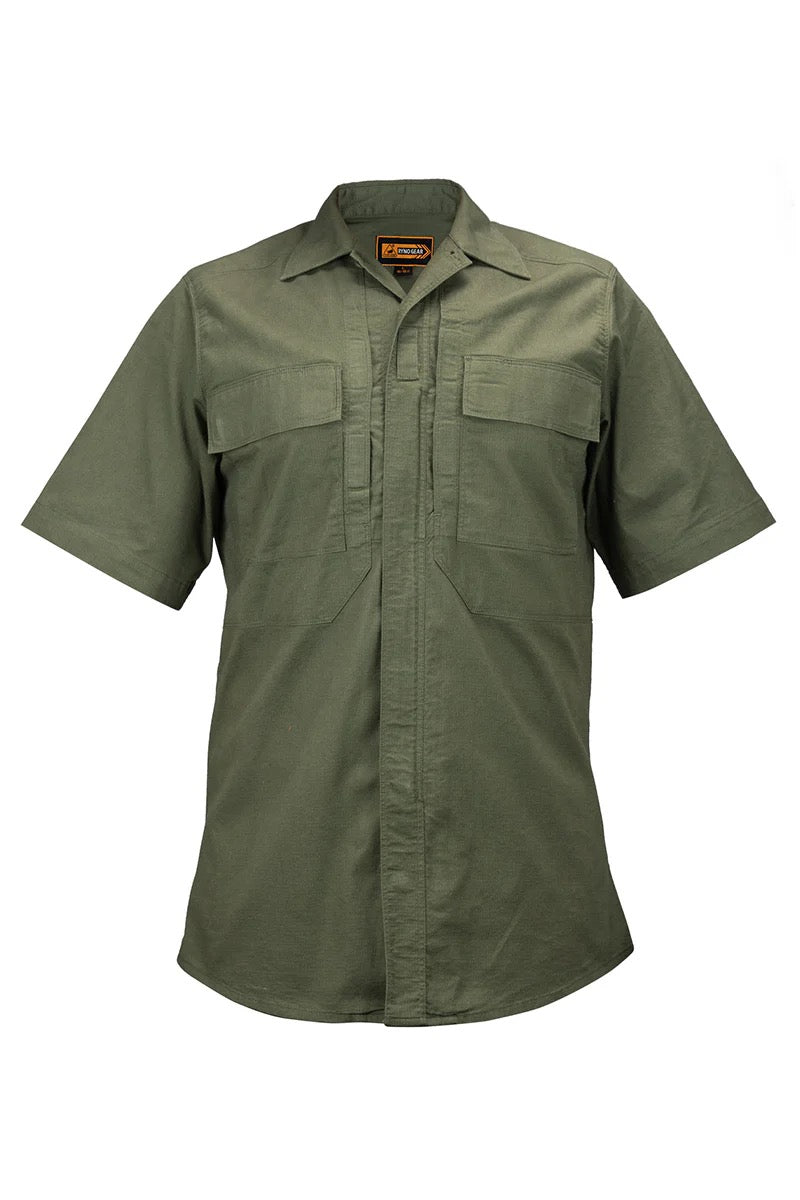 [CUSTOMIZED] CDCR Tactical Poly Cotton Rip-Stop BDU Short Sleeve Zippered Shirt