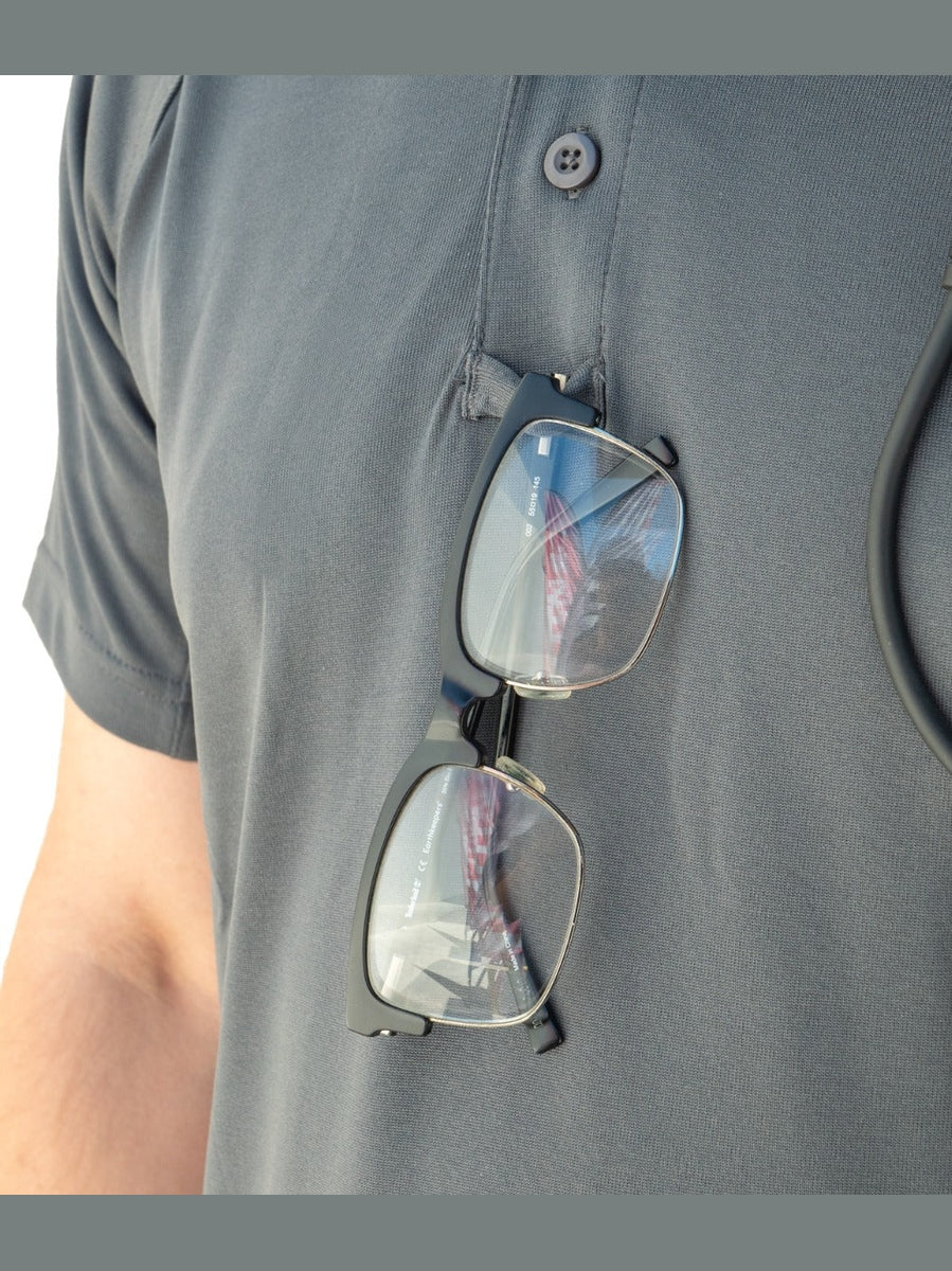 Men's Tactical Short Sleeve Polo (Security ID)