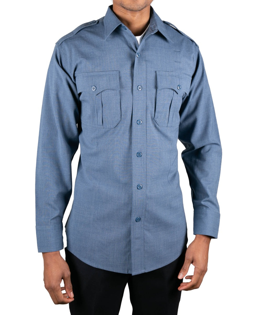 Sinatra Class A Style Long Sleeve Poly-Wool Lycra Shirts