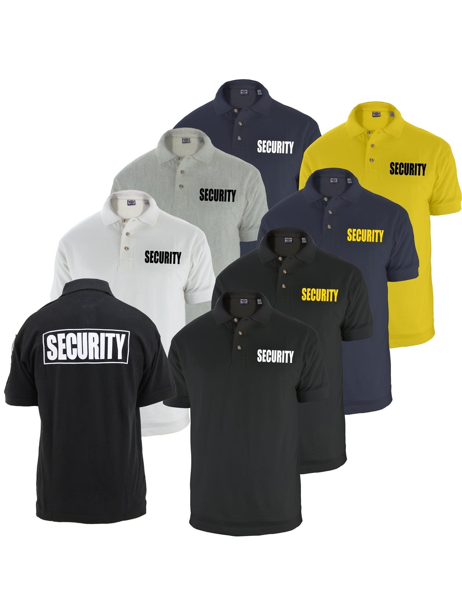 First Class Tactical Security Polo Shirts