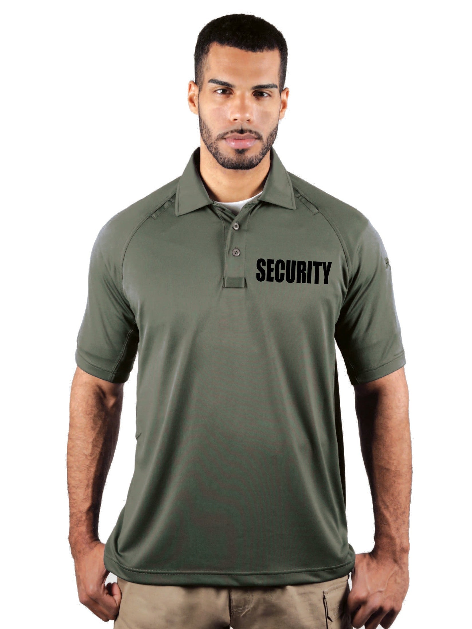Men's Tactical Short Sleeve Polo (Security ID)