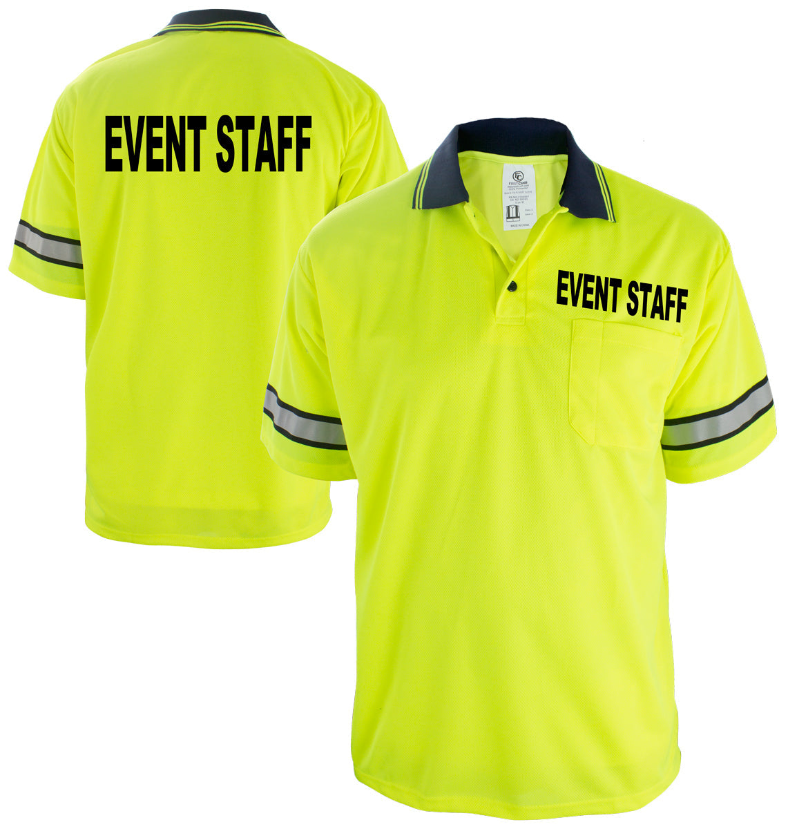 First Class High Visibility Polo Shirt with ID