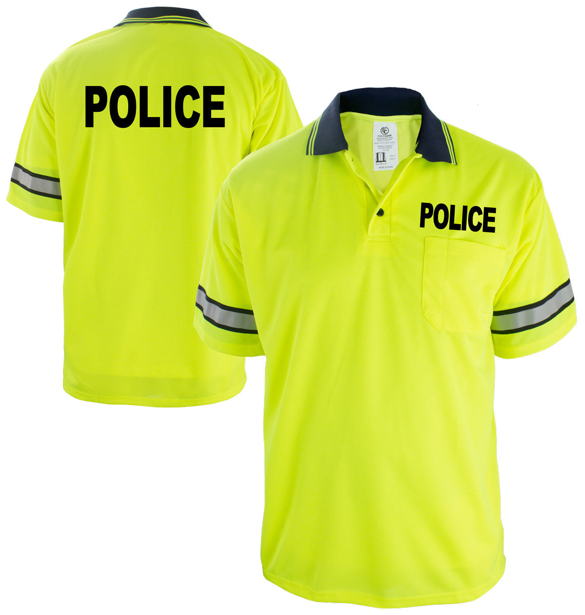 First Class High Visibility Polo Shirt with ID
