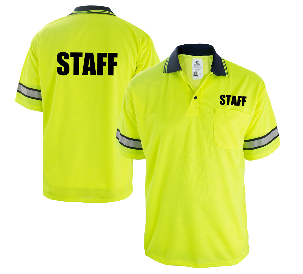 First Class High Visibility Polo Shirt with ID