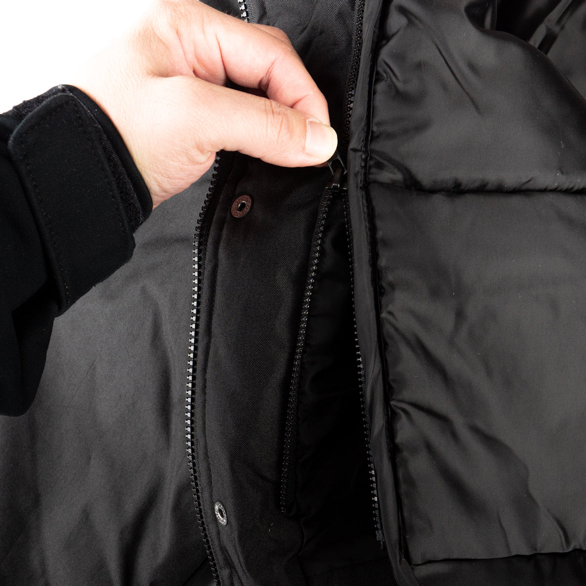 Lightweight All Season Deluxe Bomber Jacket (Black)