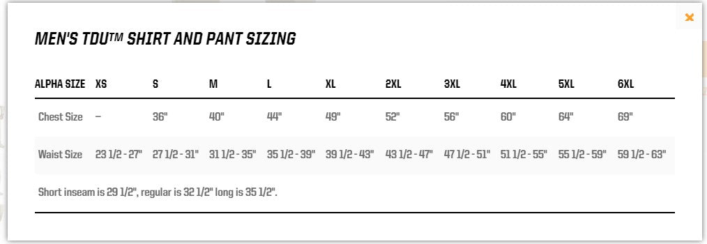 5.11 Ripstop TDU Pants