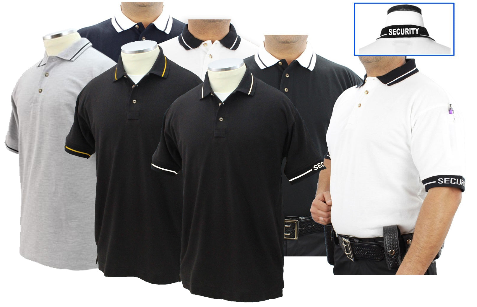 First Class Polycotton Security Polo Shirt