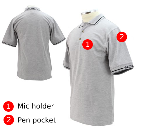 First Class Polycotton Security Polo Shirt