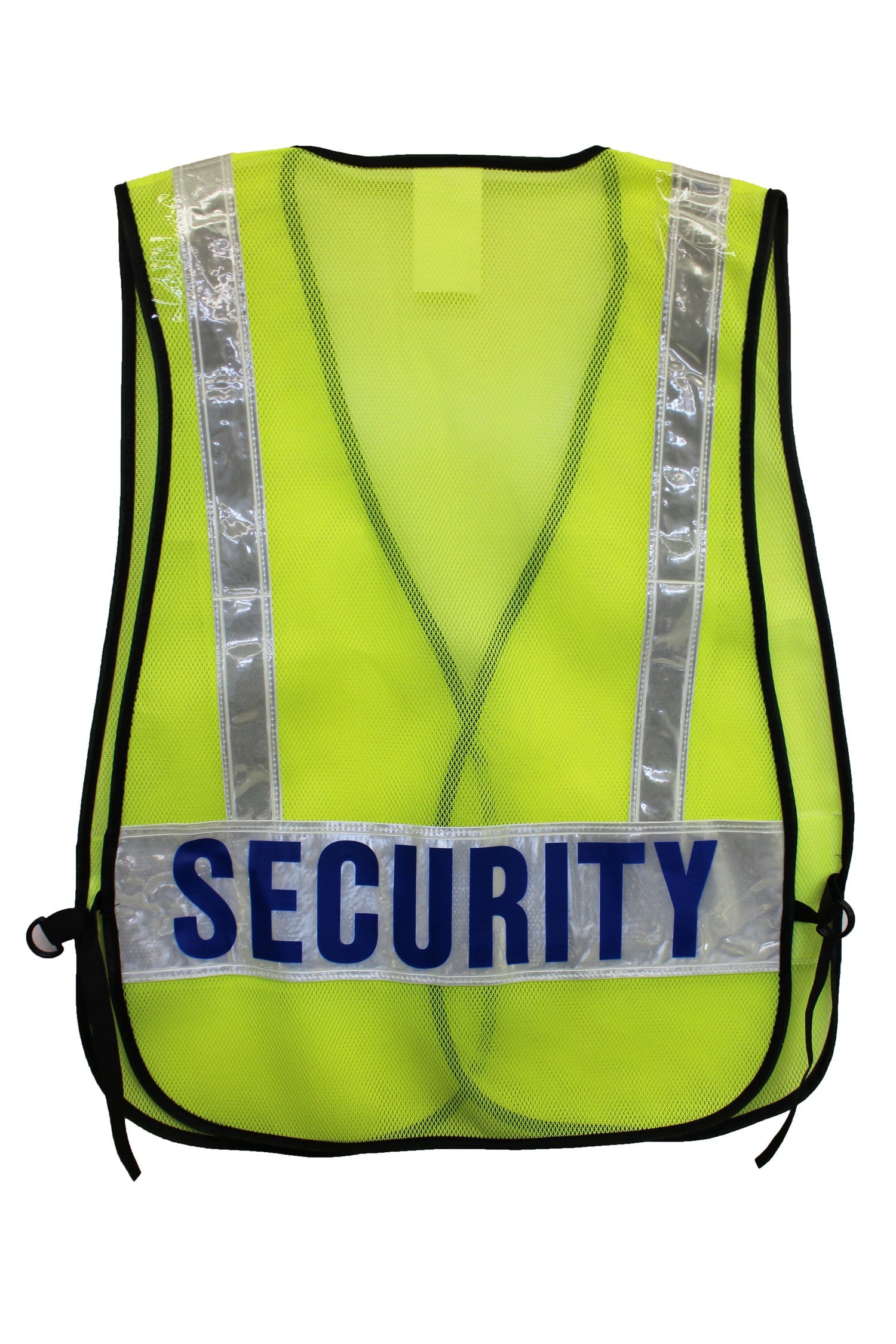 Reflective Safety Vests with Message ID (Lime Green)