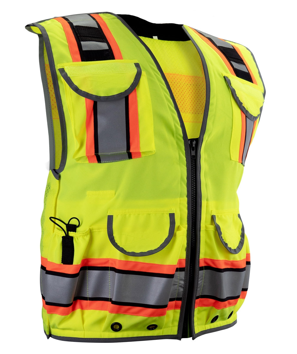 First Class Two Tone Surveyors Reflective Vest