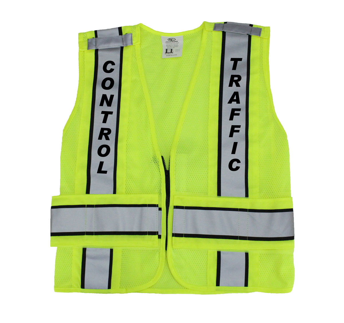 Reflective Duty Vests Plain and ID (Lime Green)
