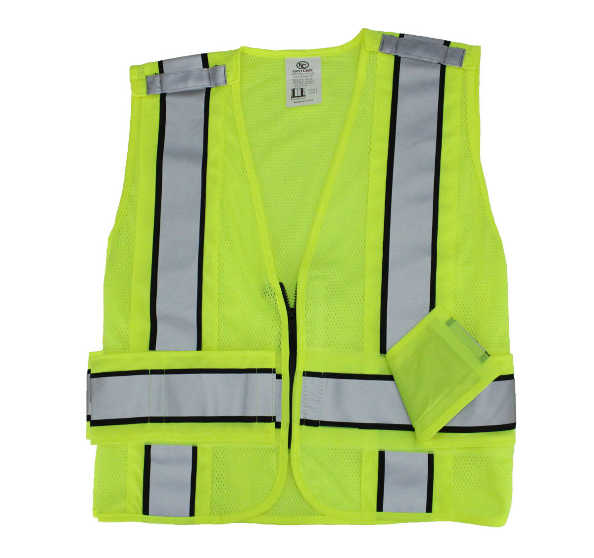 Reflective Duty Vests Plain and ID (Lime Green)