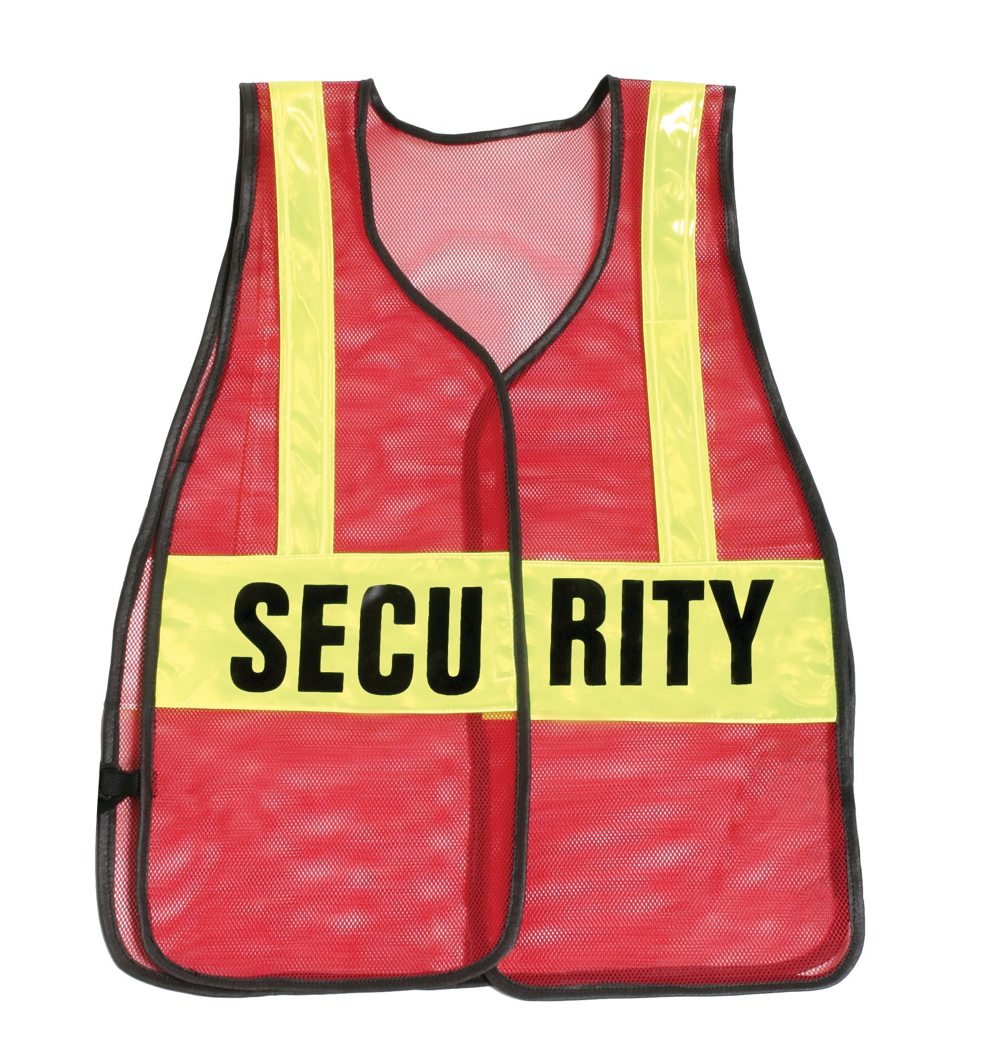 Security Reflective Vest (Red, Orange, Green)